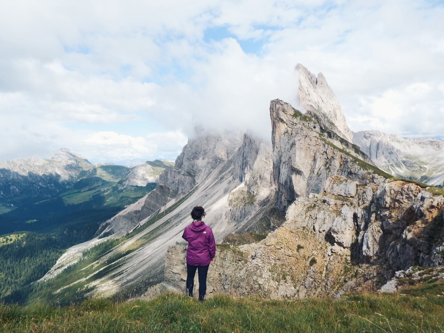 Geisler peaks, Seceda, Val Gardena, Dolomites Loop Trail