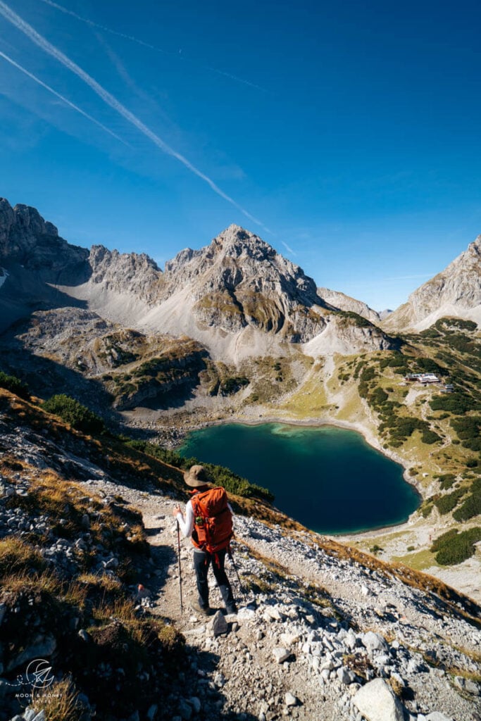 Drachensee Wanderung, Tirol, Österreich