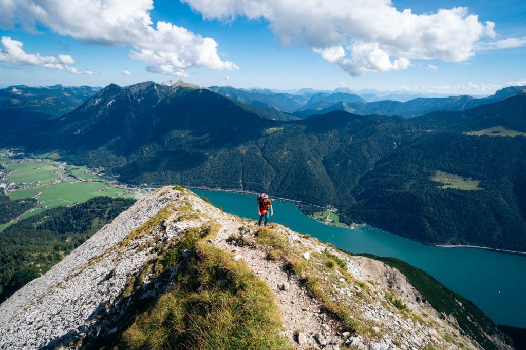 Seekarspitze ridge trail, Achensee, Austria