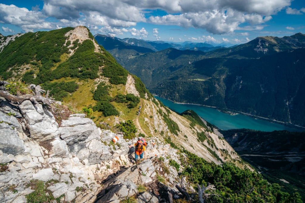 Seekarspitze to Seebergspitze ascent, Achensee, Tirol, Austria