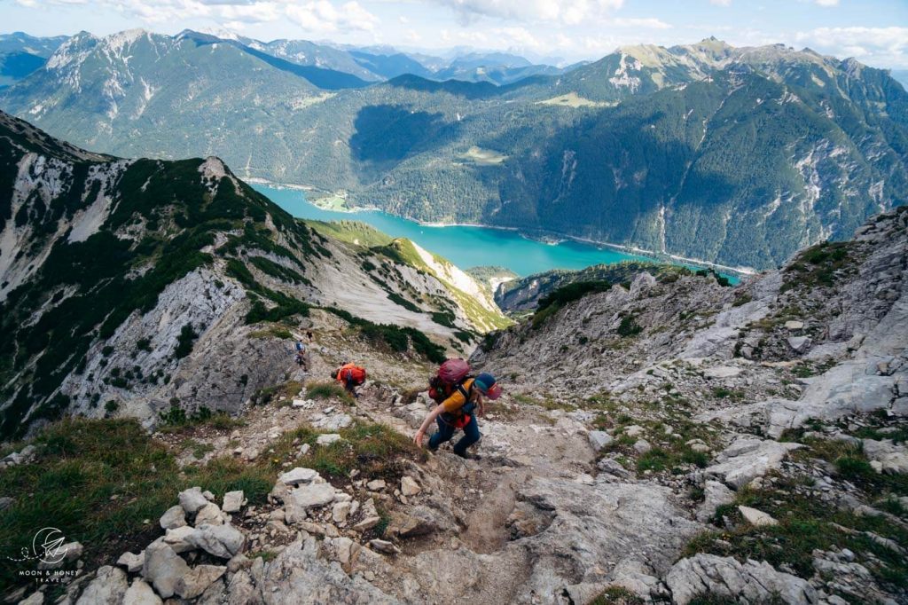 Seebergspitze hiking trail, Achensee, Tirol, Austria