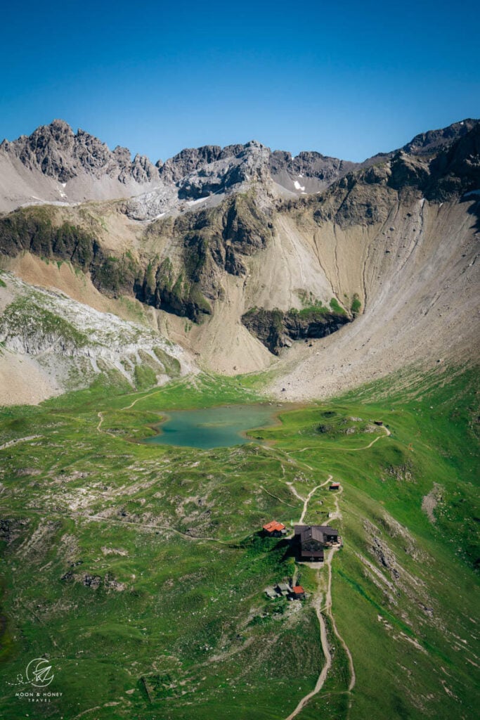 Memminger Hütte, Lechtaler Alpen, Österreich