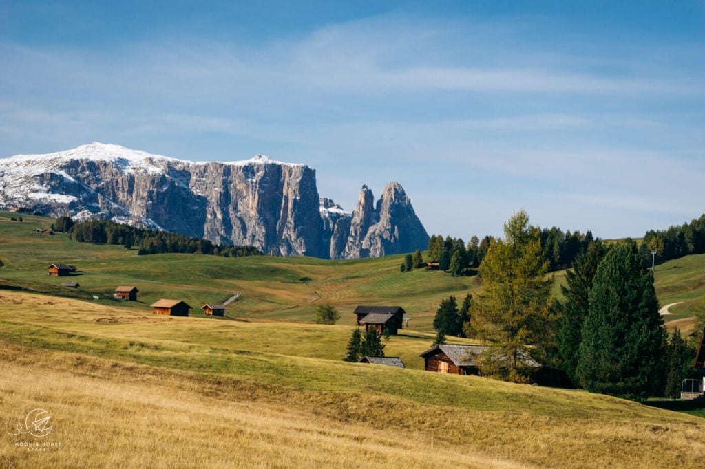 Schlern Sciliar Massif, Alpe di Siusi, Dolomites