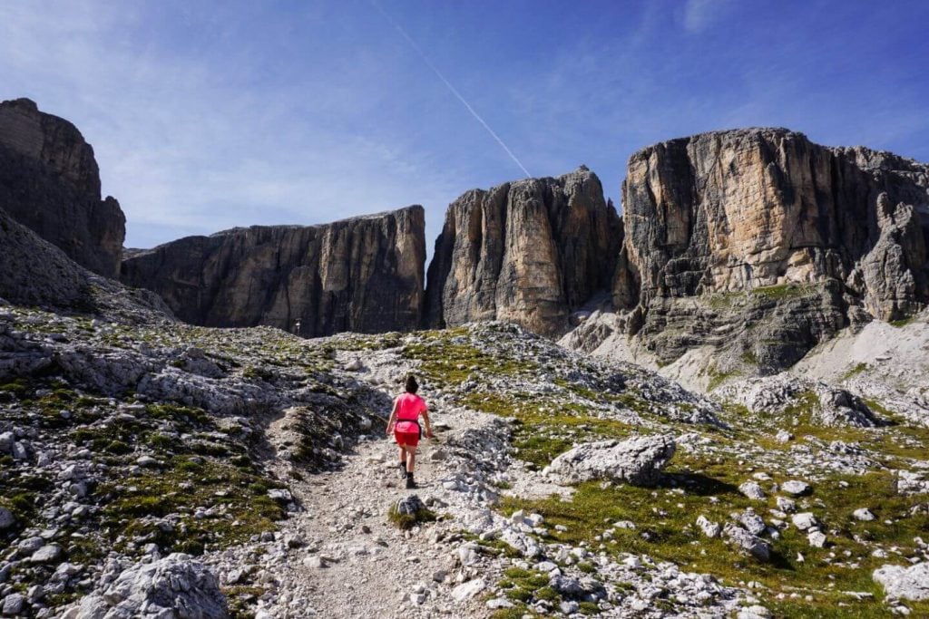 Hike to Rifugio Franz Kostner, Alta Badia, Italy