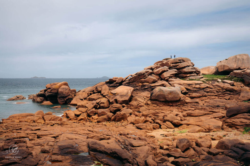 Pors Kamor, Pink Granite Coast, Brittany, France