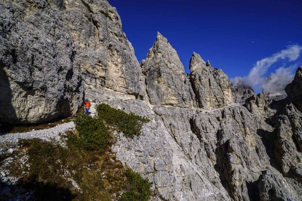 Sentiero Bonacossa Trail, Cadini di Misurina, Dolomites