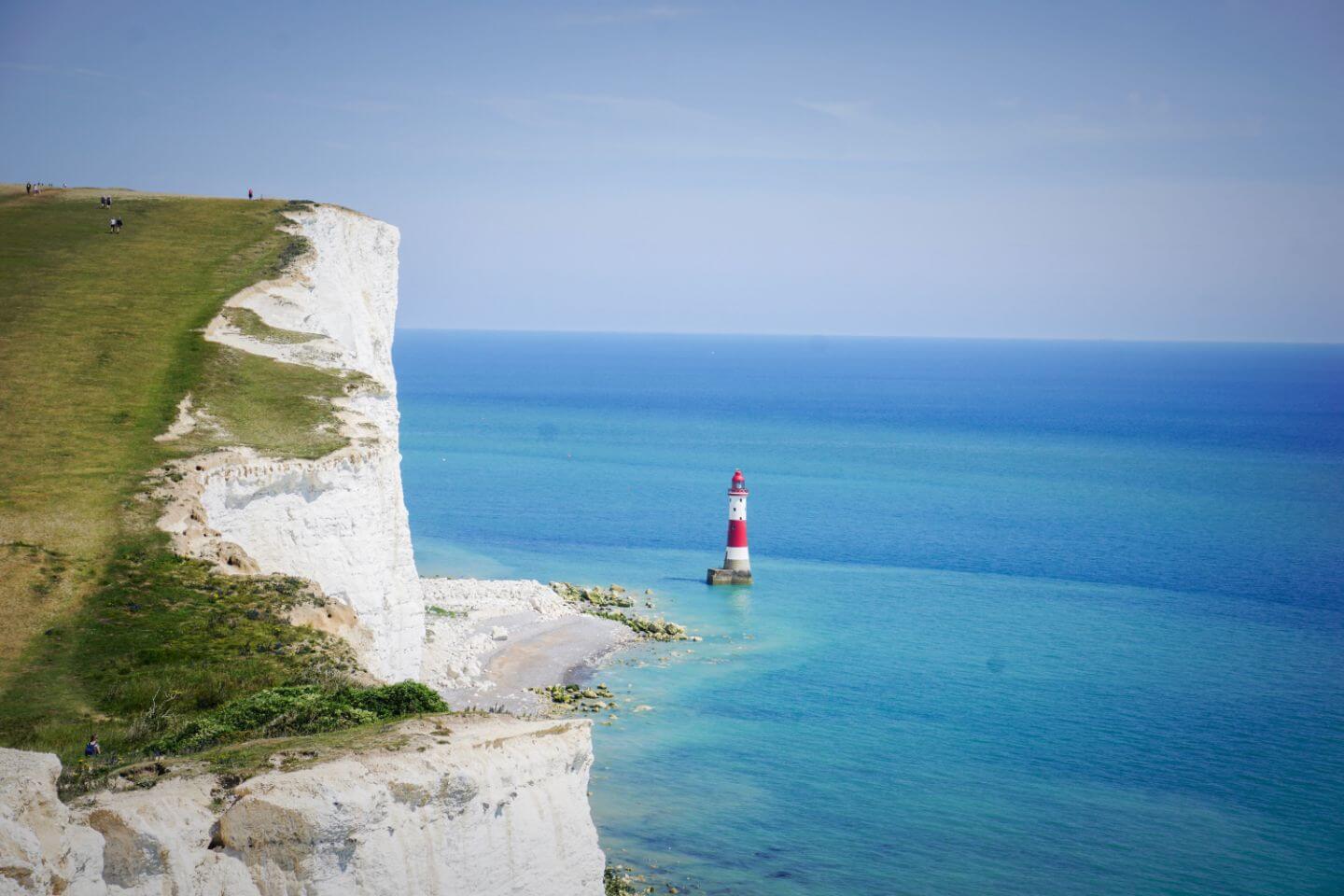 Beachy Head Lighthouse, Seaford to Eastbourne walk