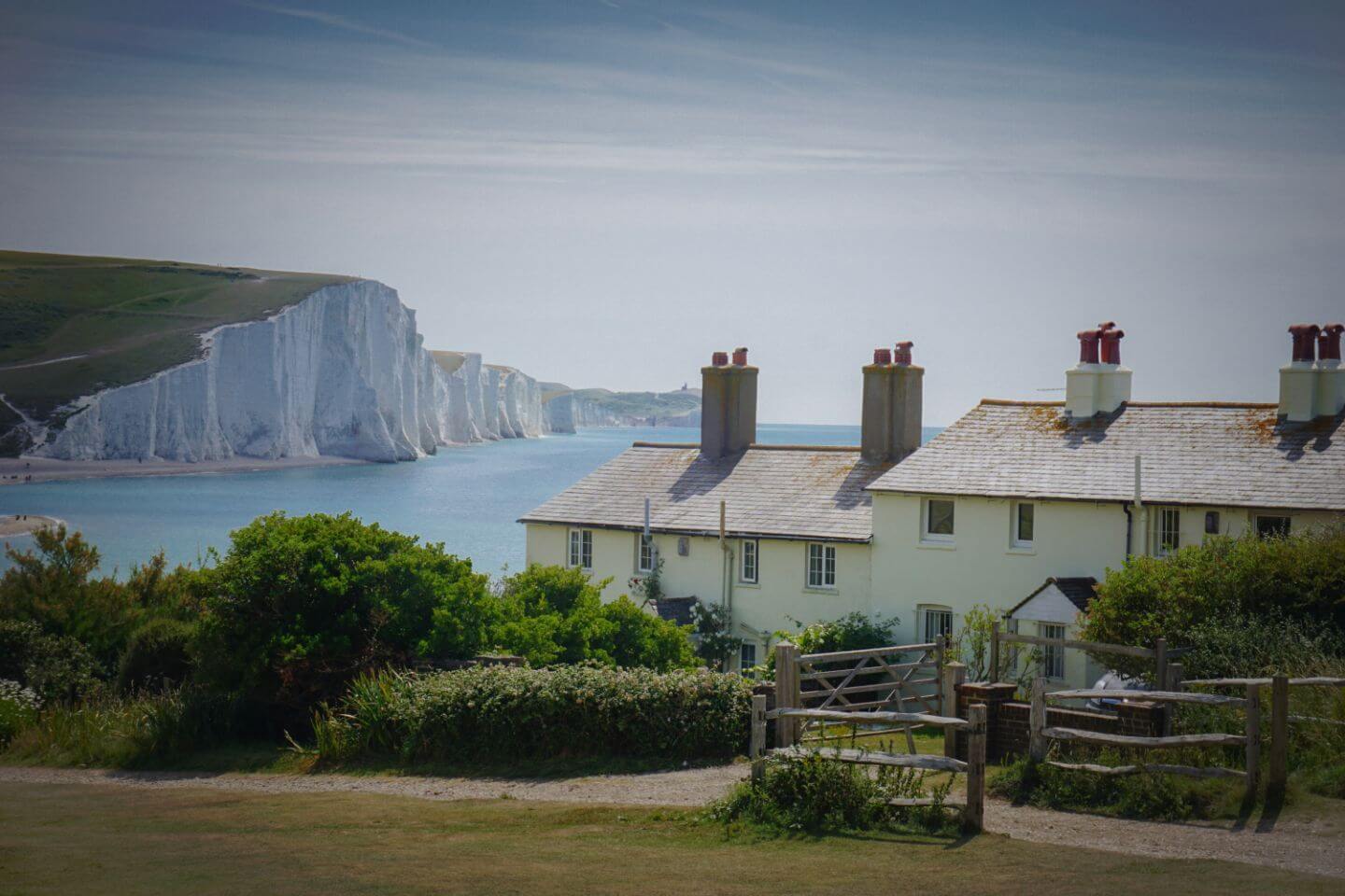 Coast Guard Cottages, Cuckmere Haven - Seven Sisters Cliffs Walk, England