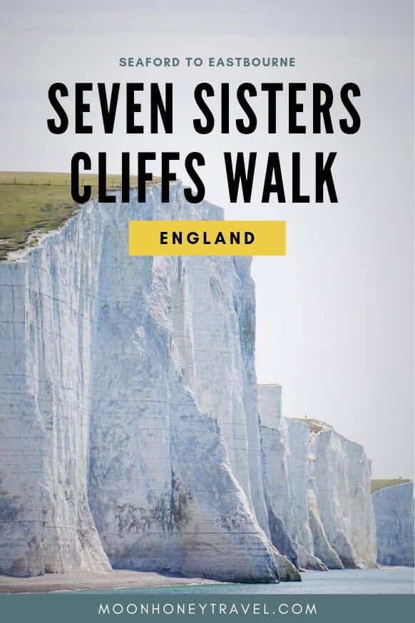 Seven Sisters Cliffs Walk, Seaford to Eastbourne, England