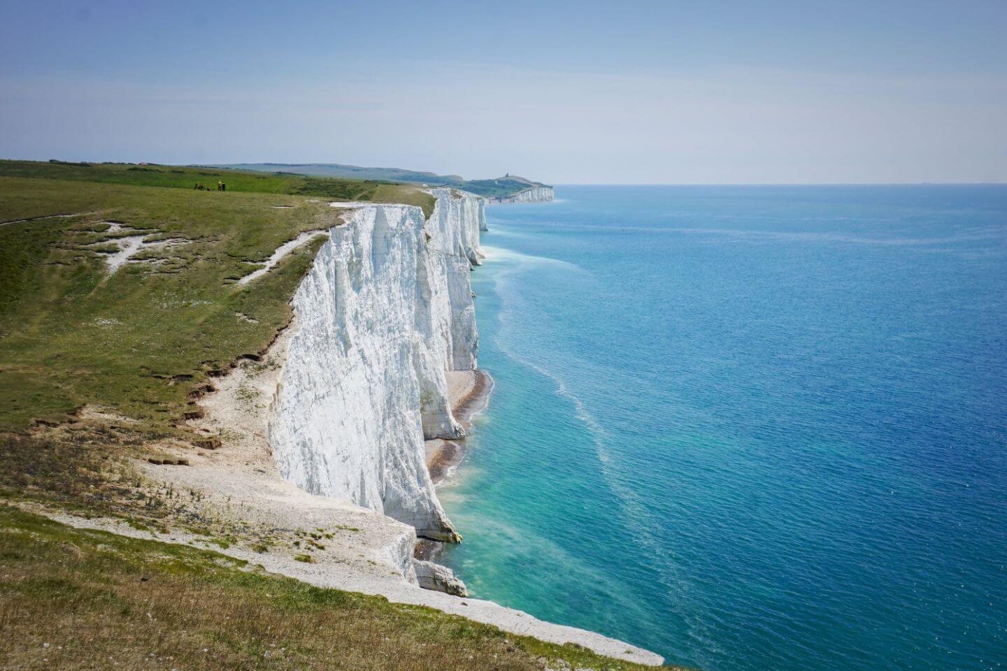 South Downs Way, Seven Sisters Cliffs Coastal Path - Hike Seaford to Eastbourne