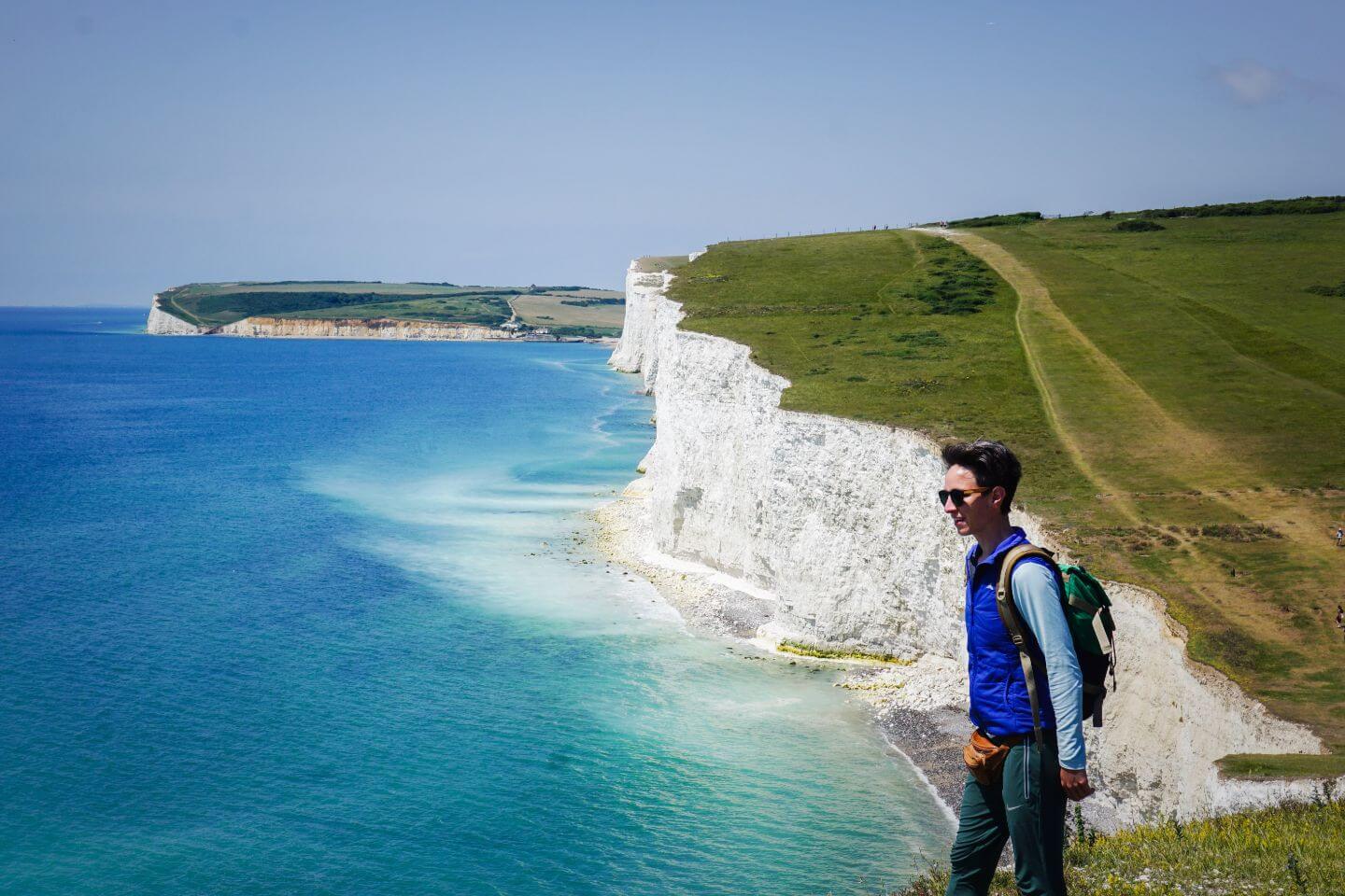 Seaford to Eastbourne walk - Seven Sisters Cliffs Hike