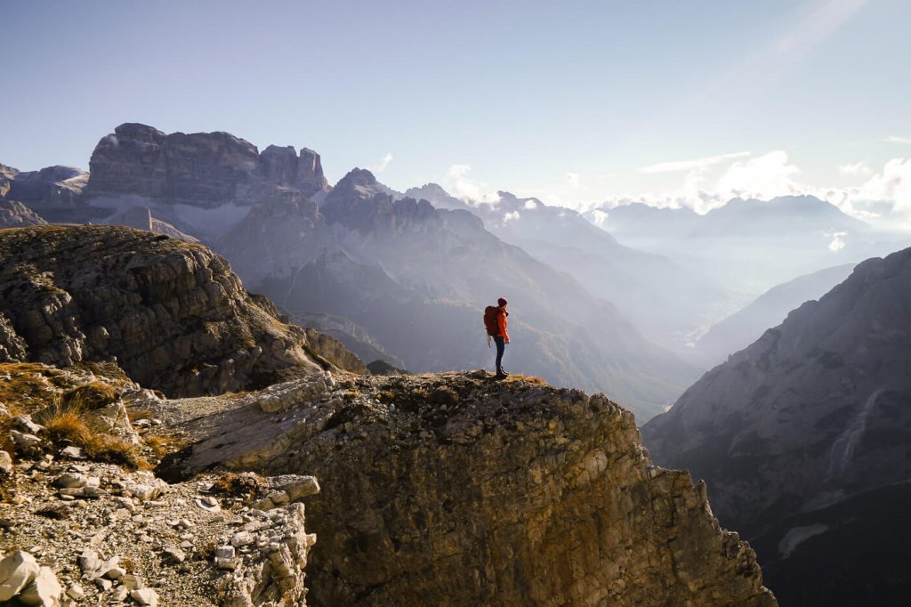 Sentiero Bonacossa Hiking Trail, Sexten Dolomites