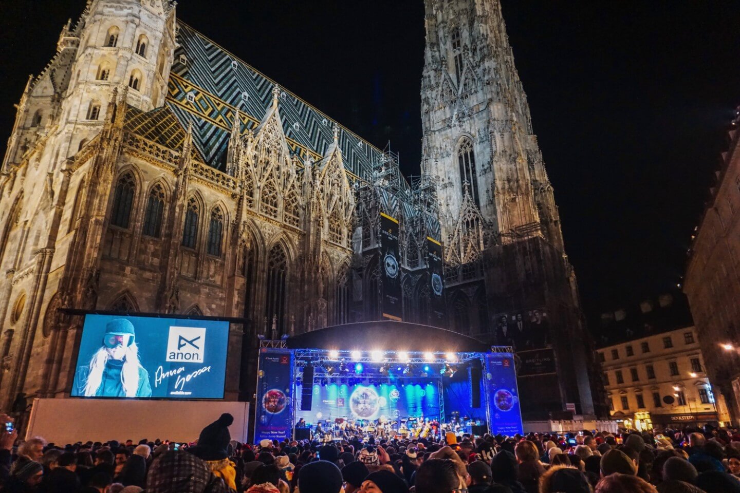 Silvesterpfad, New Years Eve Trail, Vienna in January