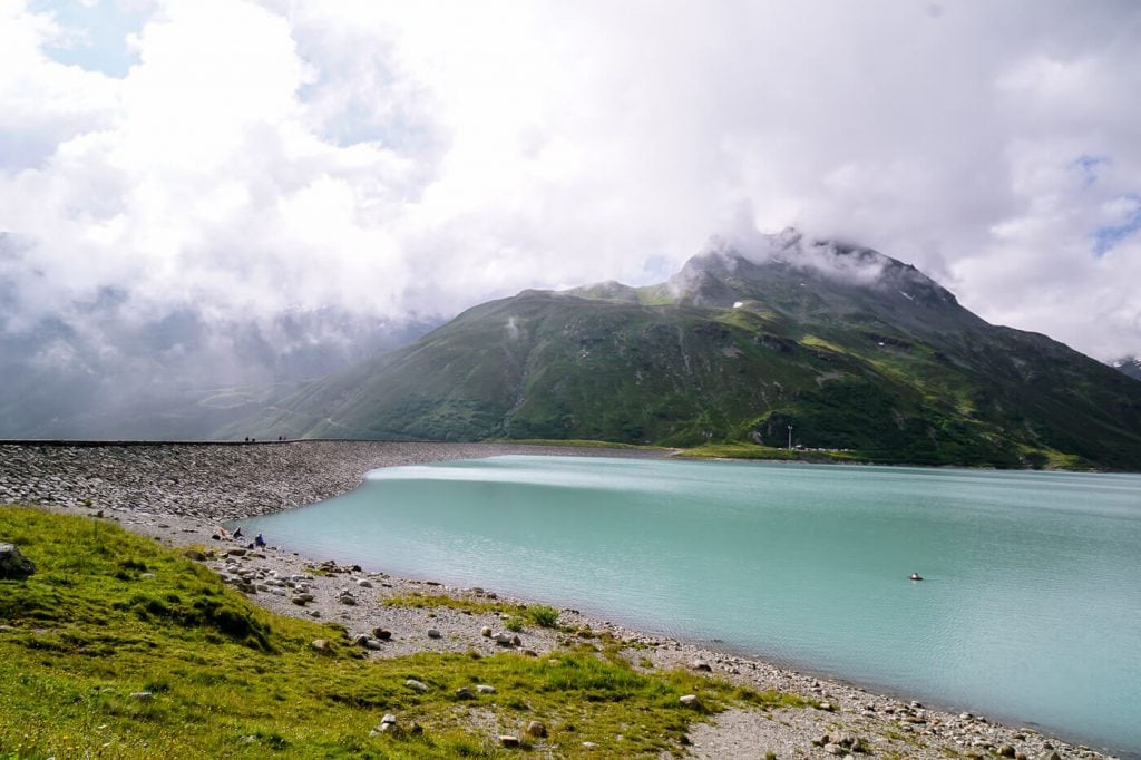 Silvretta Reservoir, Silvretta High Alpine Road, Austria