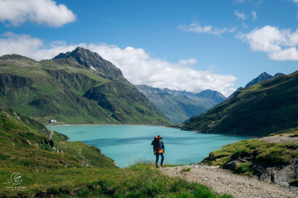 Silvretta Reservoir, Montafon High Trail, Austria