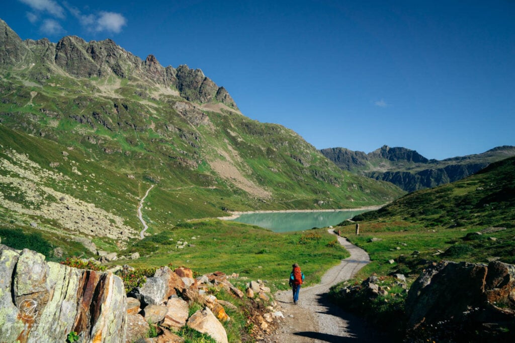 Montafon hut to hut hike, Silvretta Alps, Austria