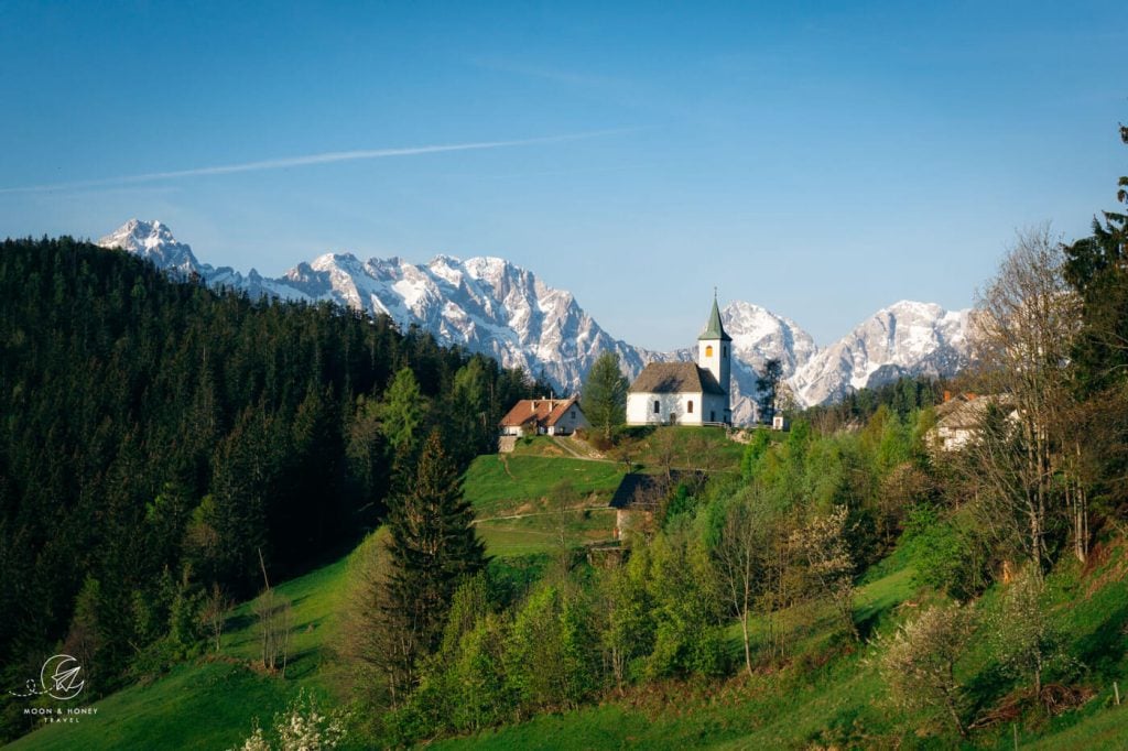 Solcava Panoramic Road, Logar valley, Slovenia