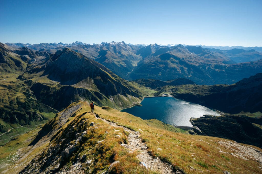 Wanderung vom Spuller Schafberg zur Ravensburger Hütte, Österreich