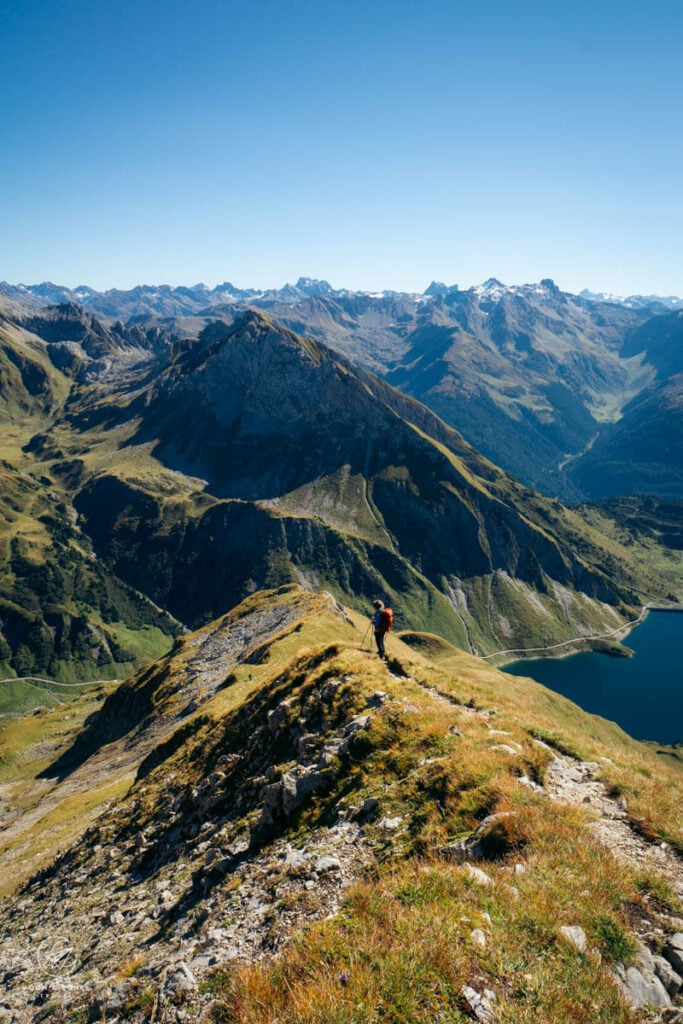 Spuller Schafberg Summit Hike, Vorarlberg, Austria