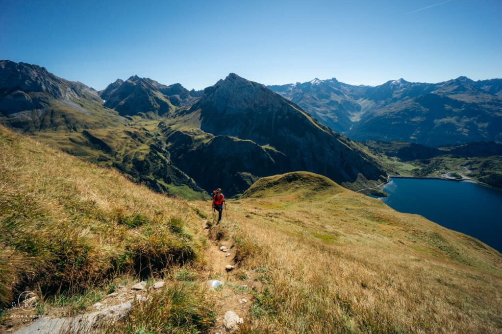 Spuller Schafberg Summit Hike, Spullersee, Austria