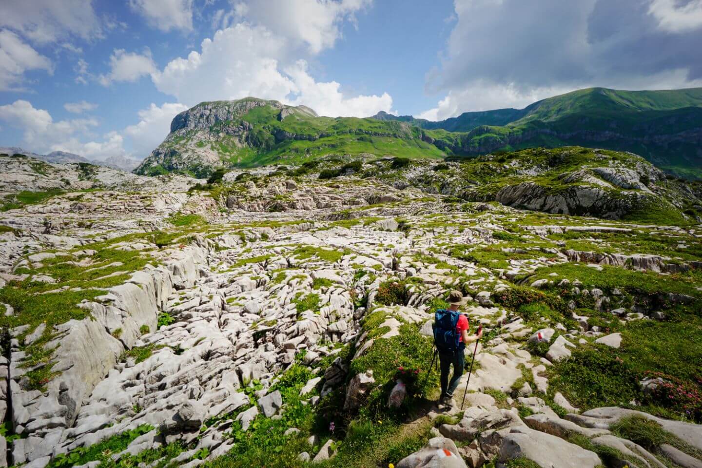 Steinernes Meer, Lechquellen Mountains Day Hike, Vorarlberg