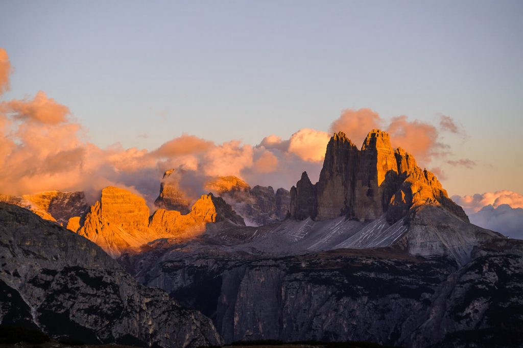 Monte Specie / Strudelkopf Sunset, Dolomites