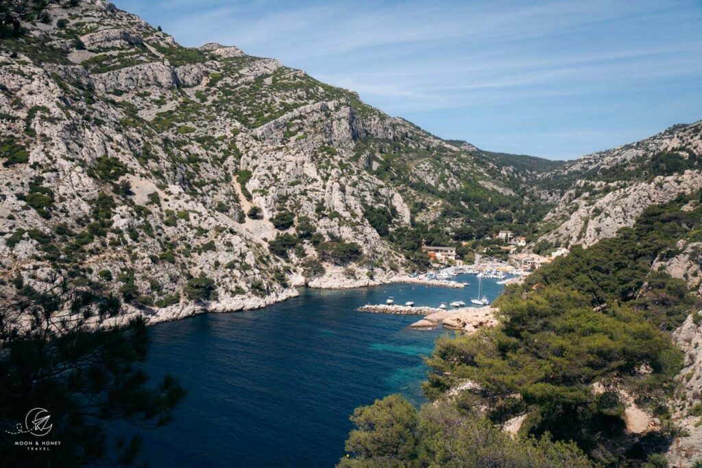 Calanque de Morgiou harbor, Marseille, France