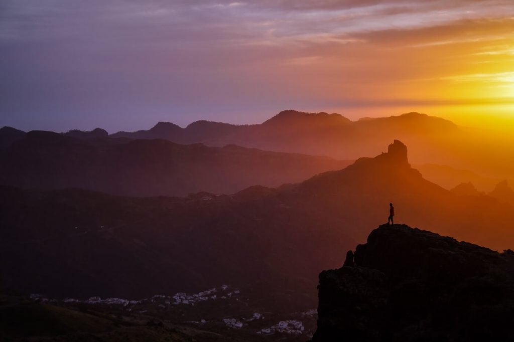 Cruz de Tejeda S-90 trail, Gran Canaria