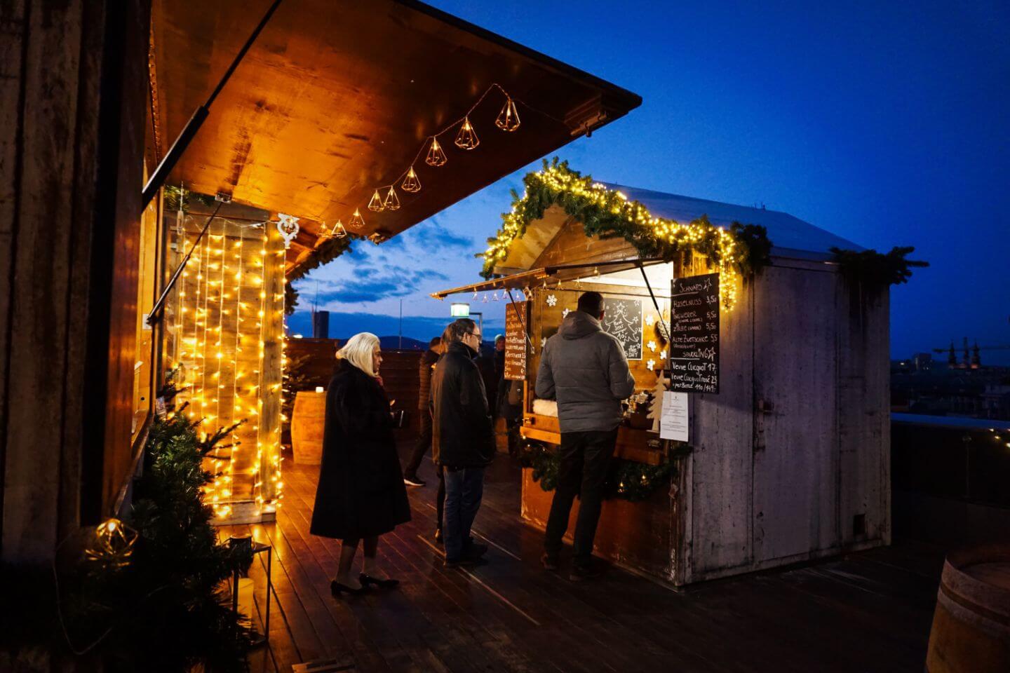 Ritz-Carlton Rooftop Christmas Market - Top things to do in Vienna in December, Winter Travel