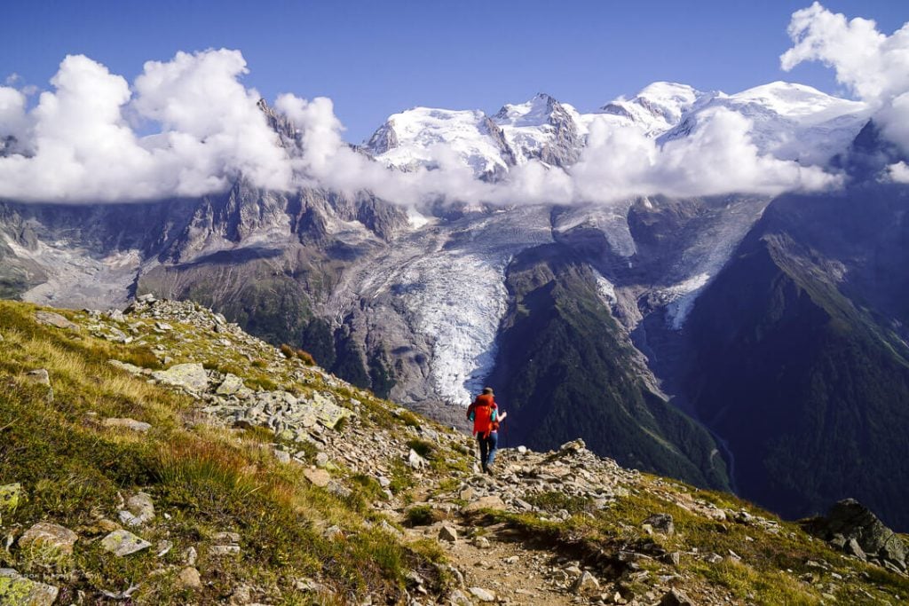 Grand Balcon sud, Tour du Mont Blanc, France