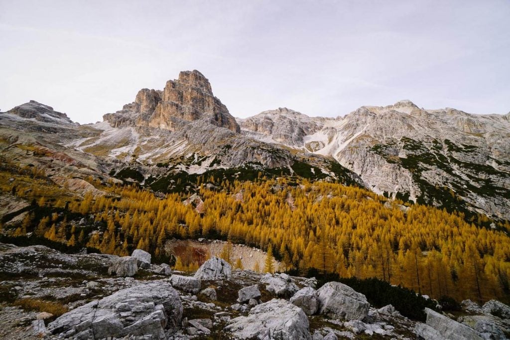 Torre Fanis, Tofane di Rozes Circuit Trail, Dolomites