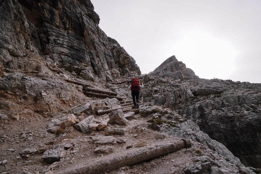 Trail 403, Tofana Group, Dolomites