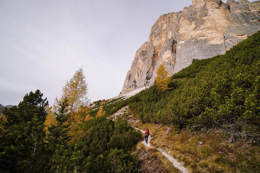 Tofana di Rozes Circuit Trail, Cortina d'Ampezzo, Italy