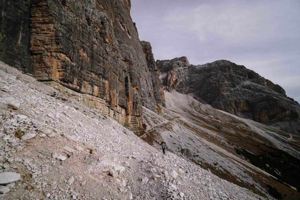 Trail 404, Tofana di Rozes, Dolomites