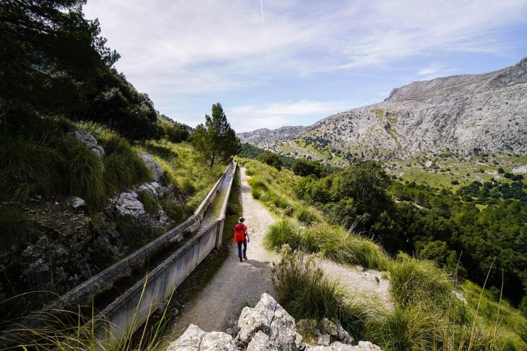 Canal des Embassaments, Tramuntana Mountains, Mallorca