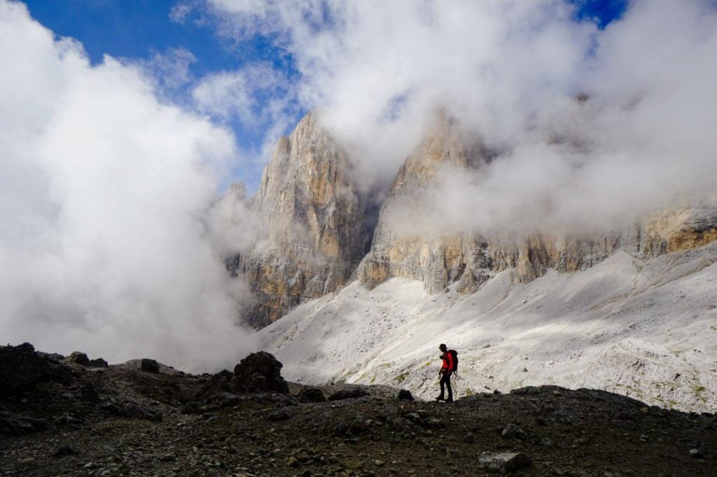 Trail 709 to Passo Pradidali Basso