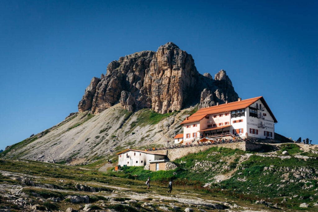 Rifugio Locatelli, Dreizinnenhütte mountain hut, Dolomites