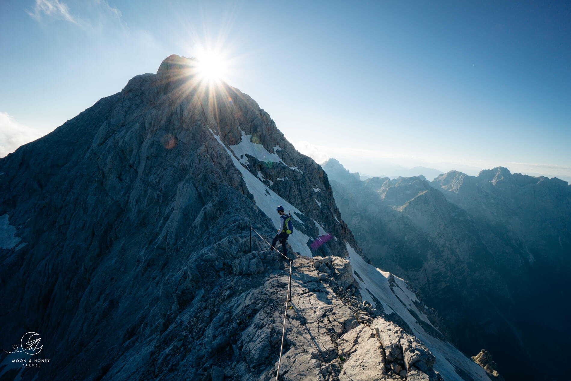 Mount Triglav Via Ferrata Climb, Julian Alps, Slovenia