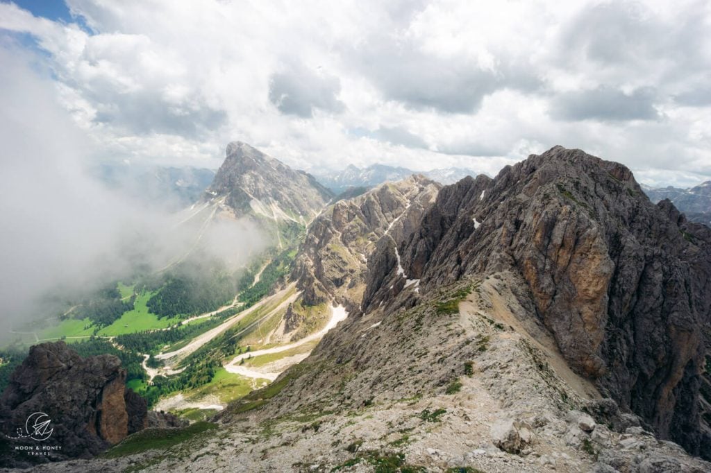 Tullen (2653 m) is the highest summit in the Odle d'Eores/Aferer Geisler Group, Dolomites 