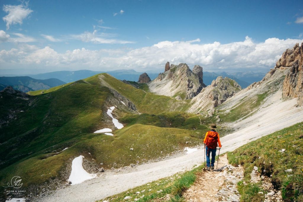 Tullen to Val di Funes hiking tail, Dolomites