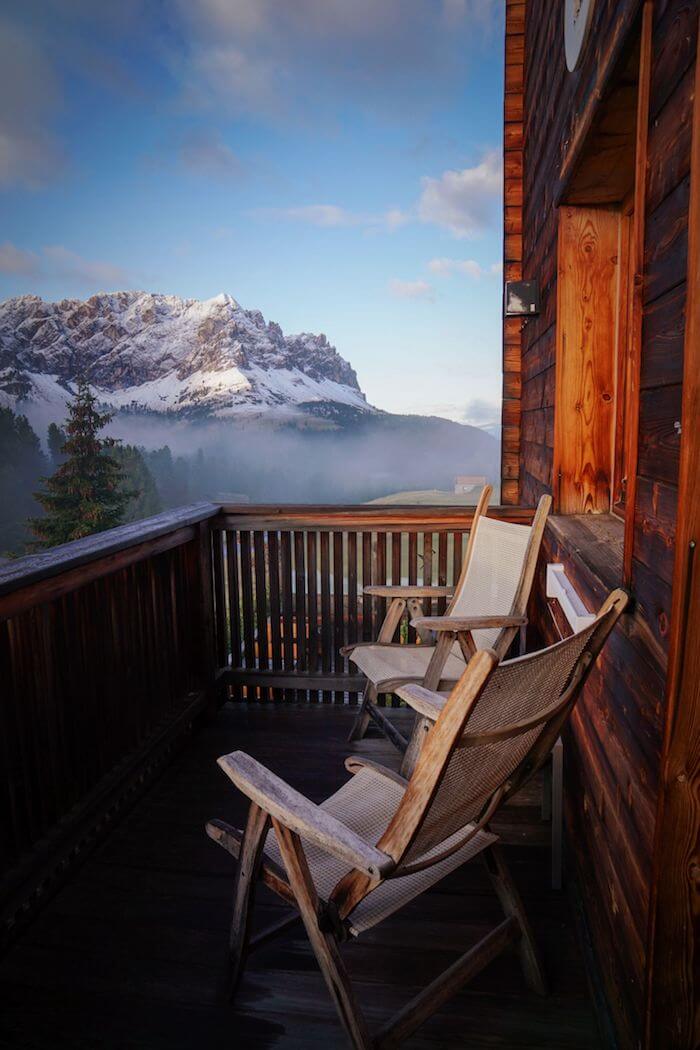 Ütia de Börz Balcony, Passo delle Erbe, Dolomites