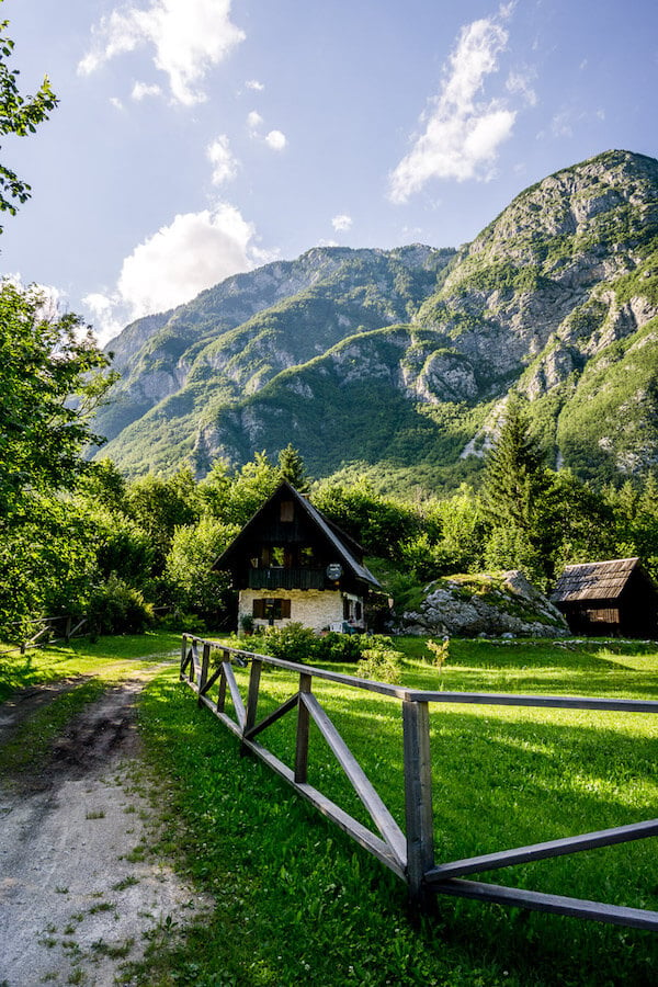 Ukanc, Lake Bohinj, Slovenia