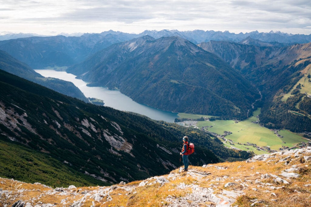 Hochunnütz - Vorderunnütz Circuit Trail, Lake Achensee, Austria