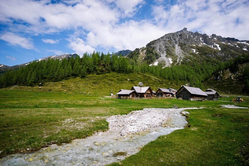 Ursprungbach Stream, Schladming, Austria