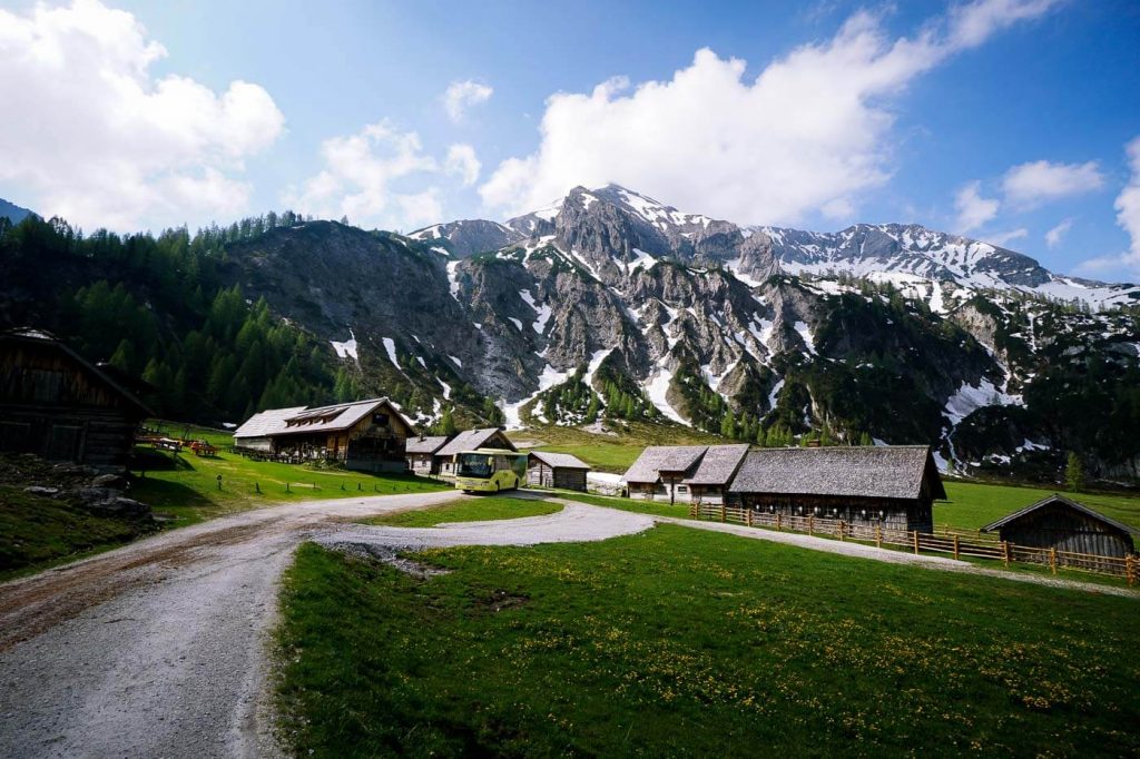 Ursprungalm in Preuneggtal, Schladming, Austria