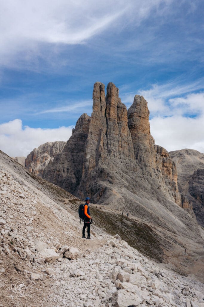 Vajolet Towers, Catinaccio Rosengarten, Dolomites