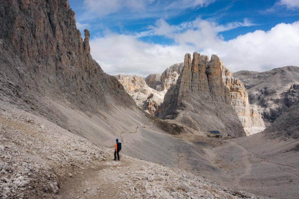 Vajolet Towers Rosengarten Dolomites