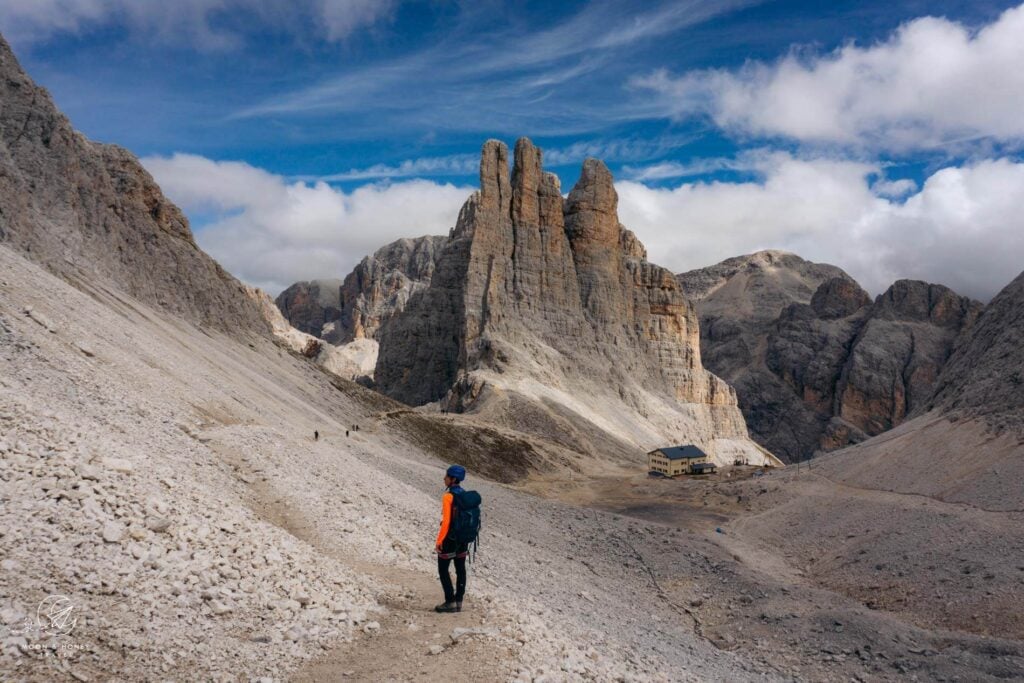 Vajolet Towers hiking trail, Dolomites