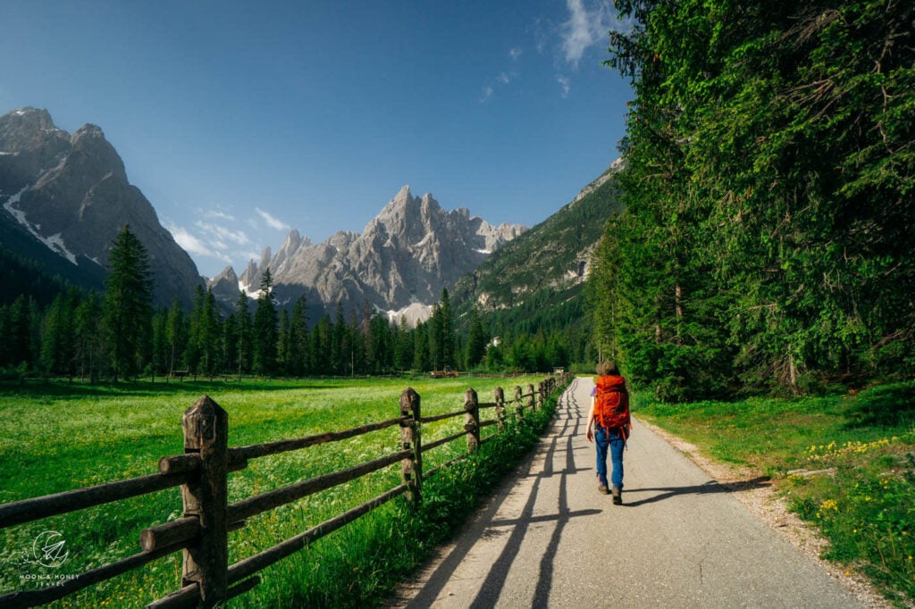 Val Fiscalina trailhead, Sexten Dolomites