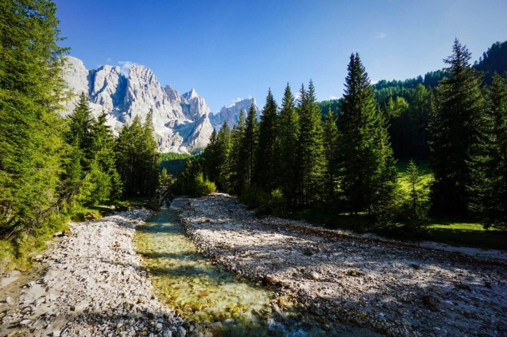 Torrente Travignolo, Val Venegia